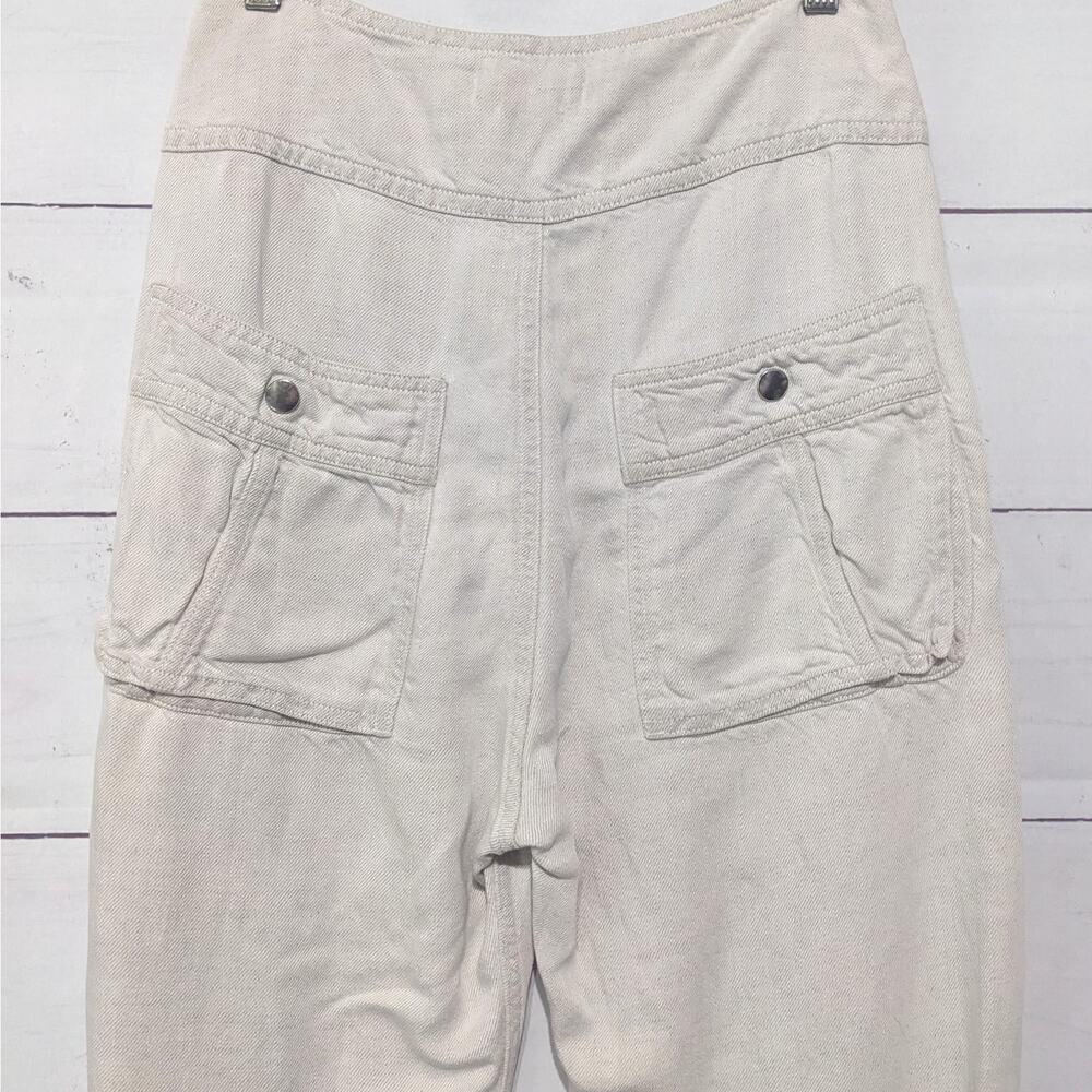 Isabel Marant Etoile Lago Linen Trousers Pants Ecru Cream Women's 36 / US Small - Picture 9 of 15